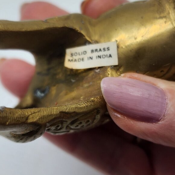 Solid Brass Giraffe India - Picture 6 of 7